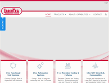 Tablet Screenshot of lasertec.ie