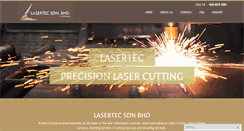 Desktop Screenshot of lasertec.com.my
