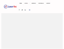 Tablet Screenshot of lasertec.pl