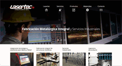 Desktop Screenshot of lasertec.com.ar